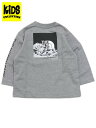 yKIDSzTHE NORTH FACE BABY L/S SLEEVE GRAPHIC TEEyNTB32334-Z-GREYz