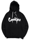 【送料無料】COOKIES CLOTHING ORIGINAL LOGO HOODIE BLACK/WHITE【CM232CFP02-BKWH-BLACK】