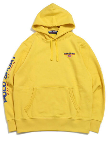 【送料無料】POLO RALPH LAUREN POLO SPORT FLEECE HOODIE CANARY YELLOW【710835769021-D-YELLOW】