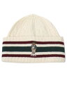 【SALE】POLO RALPH LAUREN CRICKET BEAR CABLE KNIT BEANIE【PC1146-105-CREAM】(4)