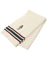 ラルフローレン 【送料無料】POLO RALPH LAUREN CRICKET BEAR CABLE KNIT SCARF【PC1157-105-CREAM】