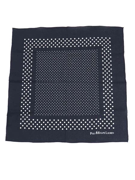 POLO RALPH LAUREN DOT COTTON BANDANA RL NAVYyPS0097-411-D-NAVYz