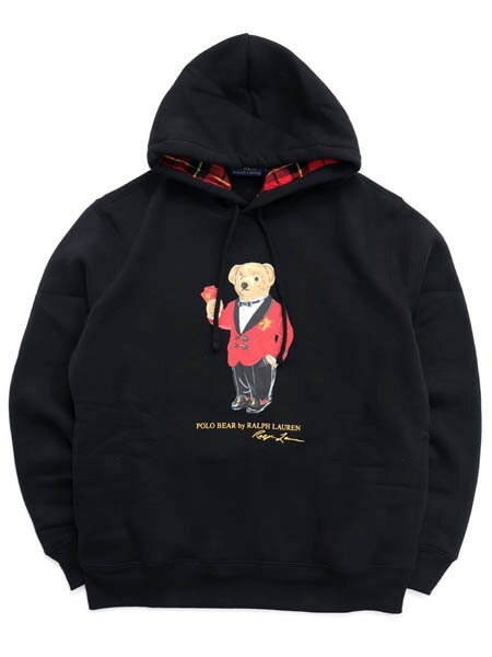 【送料無料】POLO RALPH LAUREN LUNAR NEW YEAR POLO BEAR FLEECE HOODIE【710926120002-D-BLACK】