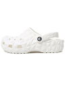 crocs CLASSIC GEOMETRIC CLOG WHITEy209563-100-WHITEz