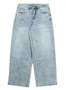 yzPRO CLUB HW BAGGY FIT DENIM PANT LT STONEWASHy32PC0602-LSW-LIGHT BLUE LWASHz