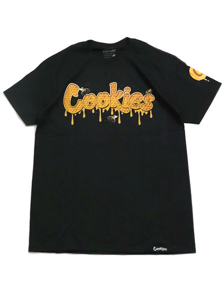 COOKIES CLOTHING HONEY DIP TEE BLACK【CM241TSP34-BLK-BLACK】