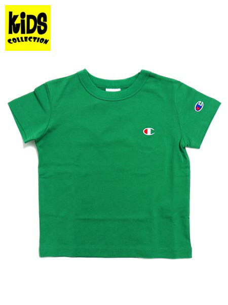 CHAMPION KIDS US COTTON S/S TEE-KELLY GREEN