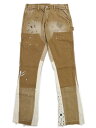 【送料無料】mnml B243 FLARE DENIM BROWN【21ML-AW909D-BR-BROWN】(4)
