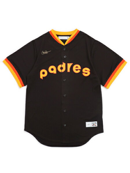 yzNIKE COOPERSTOWN JERSEY PADRES 1984yC267SDPDSDPUCT-BROWNz