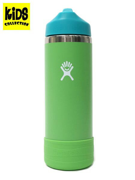 KIDSHydro Flask 18 OZ KIDS WIDE MOUTH BOTTLE-GRASS890176-0133-GREEN...