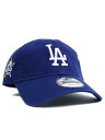 NEW ERA 9TWENTY SIDE PATCH DODGERS【14109847-BLUE】