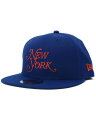 【SALE】NEW ERA 9FIFTY NY MAGAZINE ROYAL【14350652-BLUE】