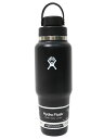 Hydro Flask 32 OZ TRAVEL BOTTLE FLEX CHUG CAP-BLACK【890186-0032-BLACK】