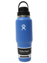 Hydro Flask 32 OZ TRAVEL BOTTLE FLEX CHUG CAP-CASCAD【890186-0132-BLUE】