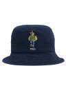 【送料無料】POLO RALPH LAUREN VINTAGE PINE VRSY BEAR BUCKET HAT【710950652001-D-NAVY】