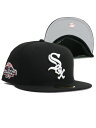 NEW ERA 59FIFTY CS WHITE SOX CTWN AS2003 U/GY FB【70876627-BLACK】