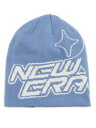 NEW ERA BASIC BEANIE SPARKLE LOGO-C BLUE【14312234-LIGHT BLUE】