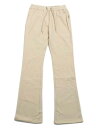【SALE】EPTM. FRENCH TERRY FLARE PANTS-KHAKI【EP10435-KHAKI】