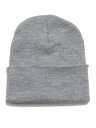 LOS ANGELES APPAREL CLASSIC CUFF BEANIE-GREY HEATHER【BEANIE-GYH-GREY】