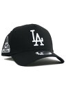 NEW ERA 9FORTY A-FRAME BLACK & WHITE DODGERS【14307497-BLACK】