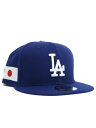 NEW ERA 9FIFTY JAPAN FLAG DODGERS【14517902-BLUE】