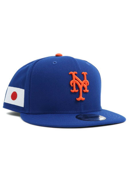 NEW ERA 9FIFTY JAPAN FLAG METS【14517901-BLUE】