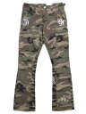 【送料無料】mnml CONTRAST BOOTCUT CARGO WOODLAND CAMO【21ML-AW182P-WC-WOODLAND CAMO】