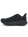 【送料無料】HOKA CLIFTON 10 BLACK/BLACK【1162030-BBLC-BLACK】
