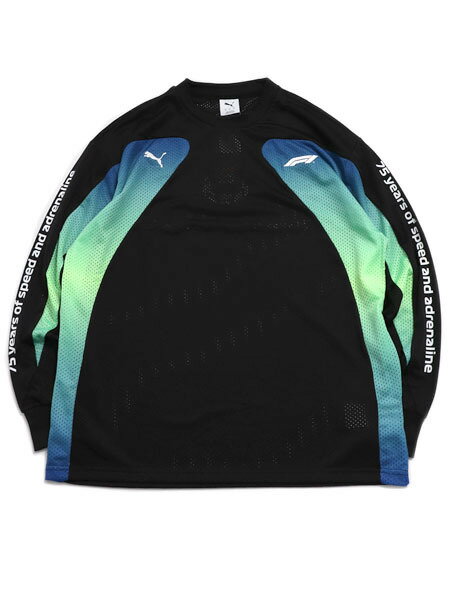 【送料無料】PUMA F1 OVERSIZED LS TEE-PUMA BLACK【631642-01-BLACK】