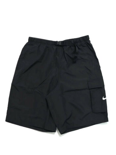 NIKE RIPSTOP 9" CARGO VOLLEY SHORT BLACK【NESSF452-N001-BLACK】 NIKE RIPSTOP 9" CARGO VOLLEY SHORT BLACK【NESSF452-N001-BLACK】