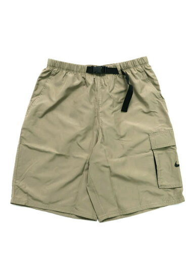 NIKE RIPSTOP 9" CARGO VOLLEY SHORT PARACHUTE【NESSF452-N241-BEIGE】 NIKE RIPSTOP 9" CARGO VOLLEY SHORT PARACHUTE【NESSF452-N241-BEIGE】