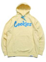【送料無料】COOKIES CLOTHING ORIGINAL MINT FLEECE HOODIE YELLOW/BLUE【CM232HFP02-YLBL-YELLOW】