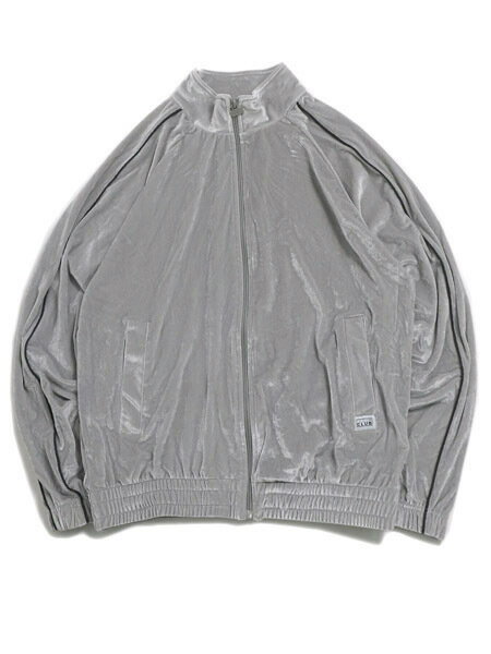 【送料無料】PRO CLUB VELOUR TRACK JACKET SILVER【16PC0303-SLV2-GREY】