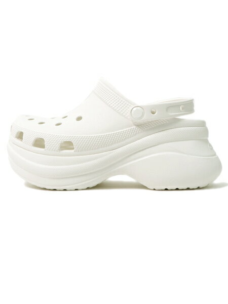 【送料無料】crocs WMNS CLASSIC BAE CLOG WHITE【206302-100-WHITE】