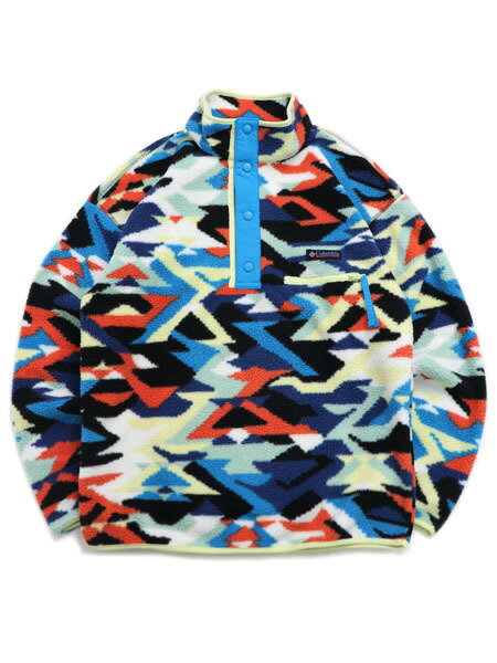 【送料無料】COLUMBIA HELVETIA II PRINTED HALF SNAP FLEECE【AM4498-491-MULTI COLOR】