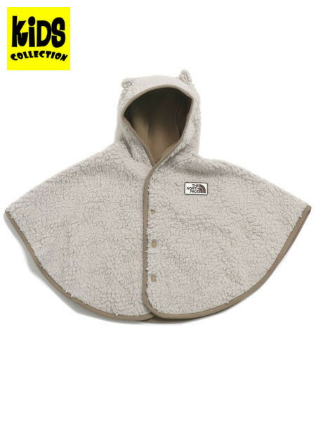 【送料無料】【KIDS】THE NORTH FACE BABY CUDDLE FLEECE PONCHO【NAB72402-FI-IVORY】