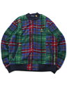 ySALEzyzPOLO RALPH LAUREN PLAID PILE FLEECE BASEBALL JACKETy710878908001-D-MULTI COLORz