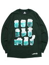 NOTHIN' SPECIAL NEWPORT COLOR L/S TEEyNS22D2-LS3-FG-GREENz