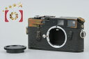 【中古】Leica ライカ M4 オリジナルブラックペイント 1967年製 シリアル1181万番台 レンジファインダーフィルムカメラ