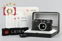 【中古】Leica ライカ M6 TTL 0.85 ブラック レンジファインダーフィルムカメラ 元箱付き