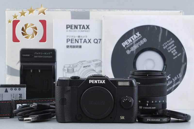 樂天商城 - 【中古】PENTAX ペンタックス Q7 ズームレンズキット ブラック 元箱付き