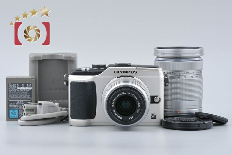 乐天商城 - 【中古】OLYMPUS オリンパス PEN Lite E-PL2 ダブルズームキット シャンパンゴールド シャッター回数僅少