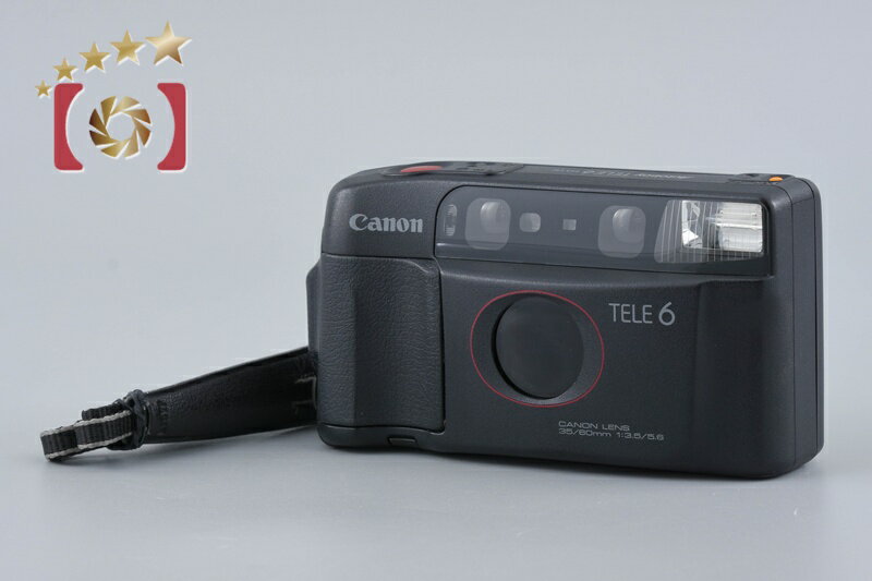 CANON - 【中古】Canon キヤノン Autoboy TELE 6 DATE コンパクトフィルムカメラ