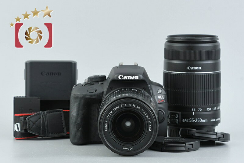 樂天商城 - 【中古】Canon キヤノン EOS Kiss X7 ダブルズームキット ブラック