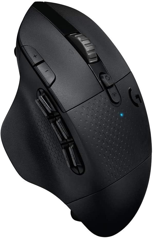 Logicool G ロジクール ゲーミングマウス G604 MMO ロジテック ワイヤレス 15ボタン HERO 25センサー LIGHTSPEED ワイヤレス Bluetooth 接続対応 輸入品