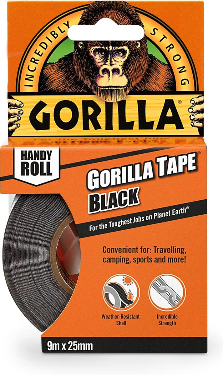 ゴリラ Gorilla 携帯 ダクトテープ テープ 9m × 25mm 輸入品