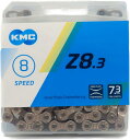 KMC Z8.3 8SPEED 自転車 チェーン 8スピード 8s 8速 114Links シルバー/グレー Silver/Gray 輸入品