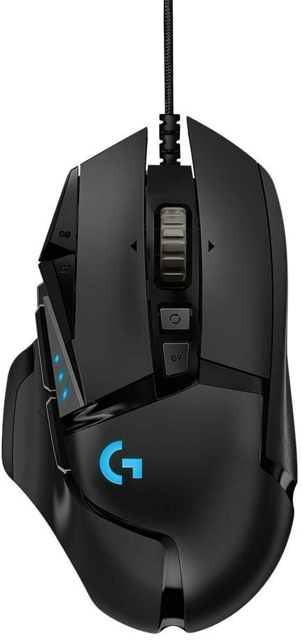 Logicool ロジクール G502 ゲーミングマウス 有線 HERO 25Kセンサー 11個プログラムボタン logitech ロジテック 並行輸入品