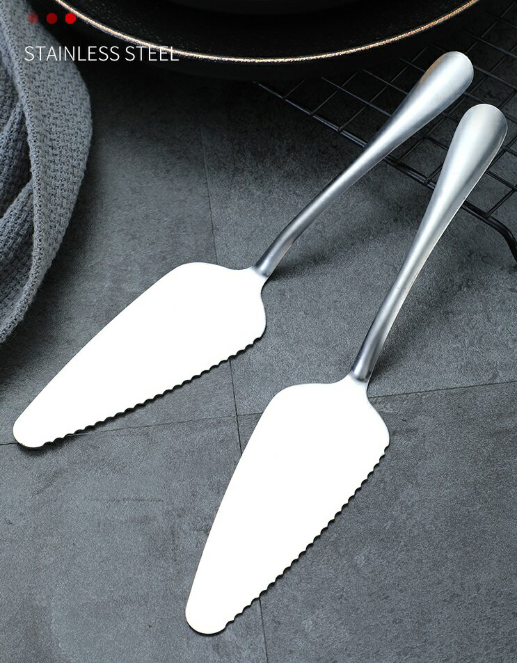 ケーキナイフに適用刃ありケーキサーバー ケーキのとりわけに便利 ステンレス鋼製 欧米輸出 洗濯便利の..
