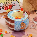 電子レンジラーメンボウル、セラミックラージラーメンボウル、漫画カピバラセラミックヌードルボウル、蓋付きスープカップ、大容量朝食シリアルボウル、ハンドル付き電子レンジ対応、男の子、女の子用 父の日